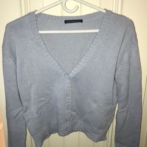BRANDY MELVILLE BILLE SWEATER light blue
